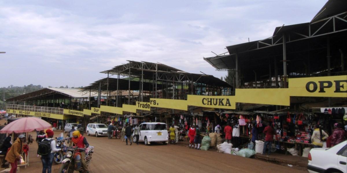 Chuka Open air Market Chuka Open air Market